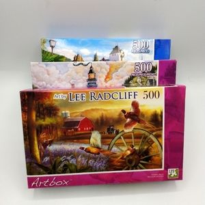 Three 500 Piece Puzzles